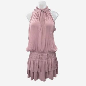 Anthropologie by Current Air Cara Sleeveless Pleated Mini Dress
